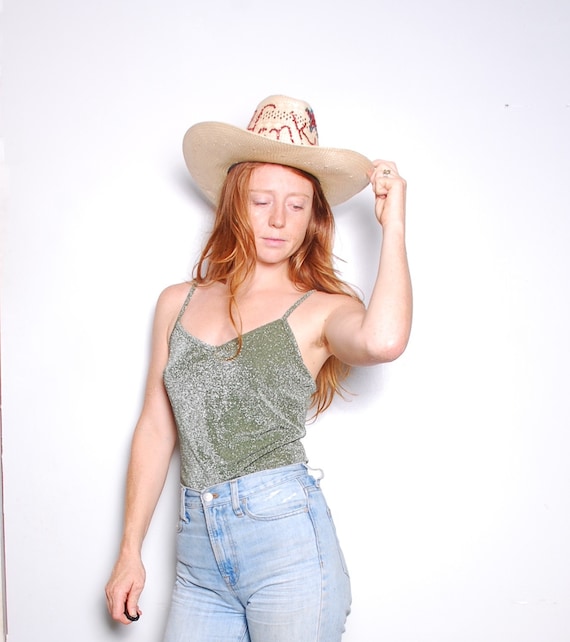 Cappello Da Cowgirl Con Strass Per Donna – Tesa Larga, Western Glitterato, Perfetto Per Concerti E Feste