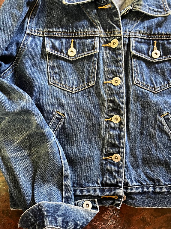 Vintage Y2K Indie Grunge Streetwear Mid Wash 2000s Cropped