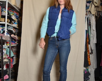 Vintage 1980s Polo Ralph Lauren Goose Down Vest Mens Size Small