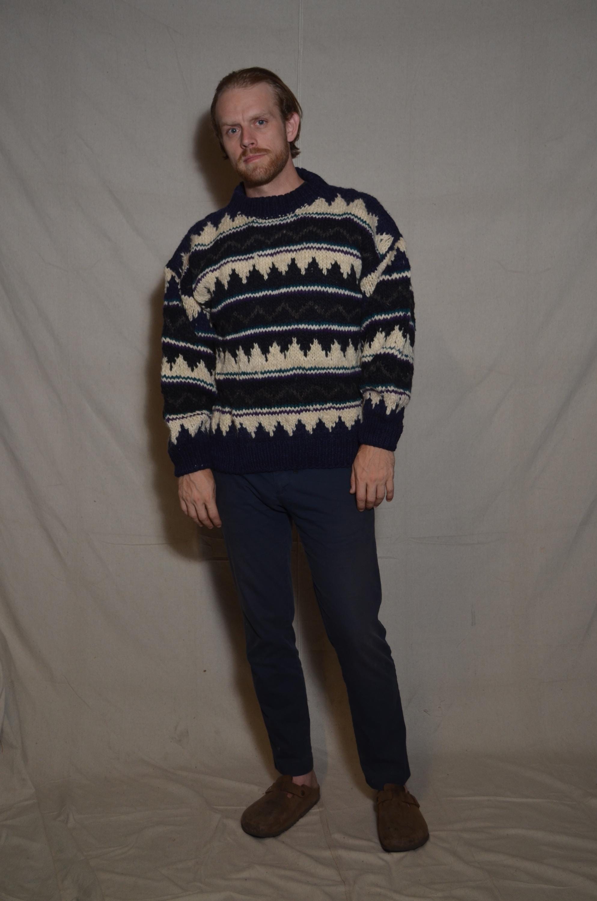 80s Ecuador Sweater - Etsy