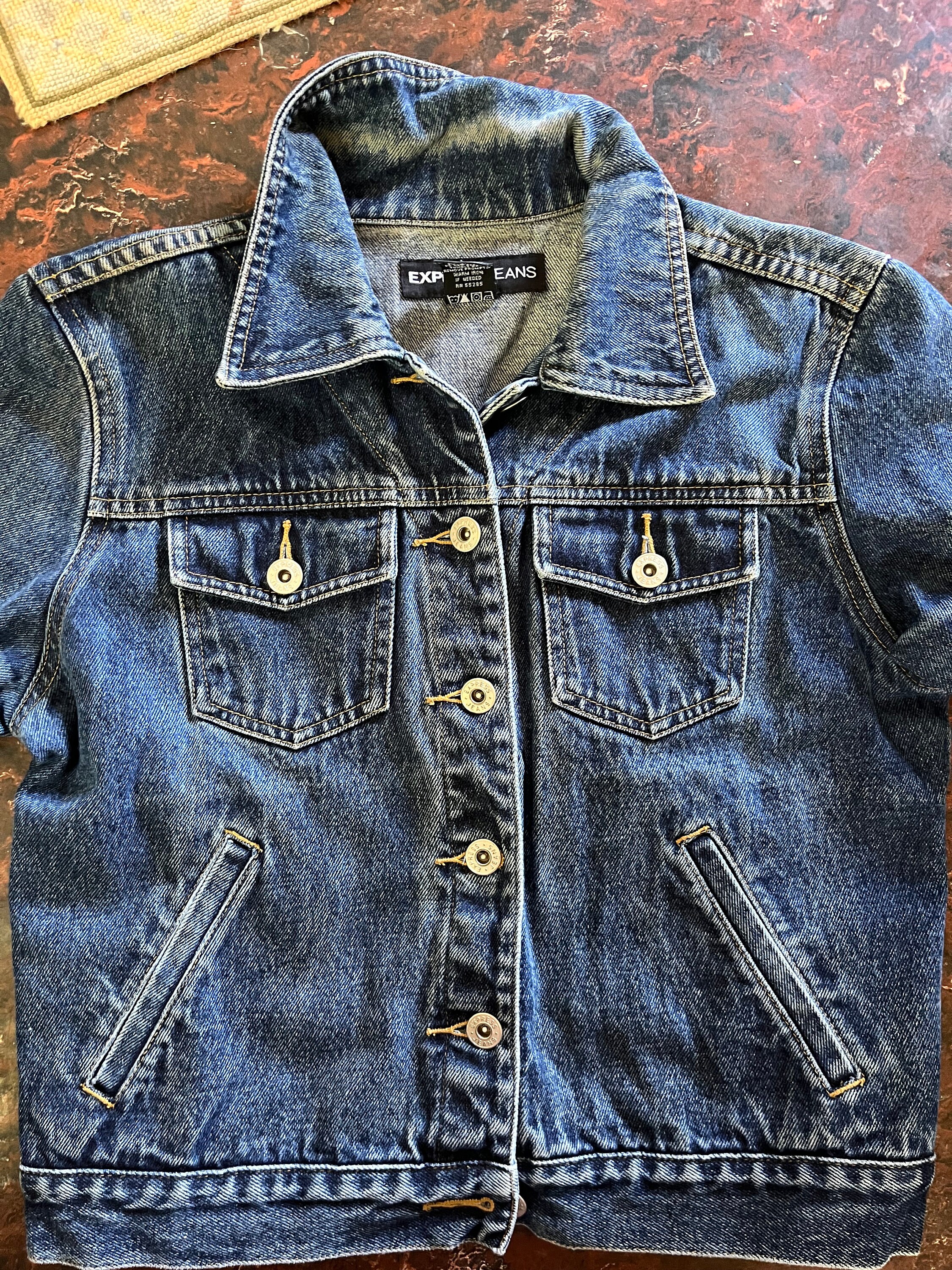 Vintage 2000s Y2K Fubu Denim Jacket Size Extra Large Hip Hop