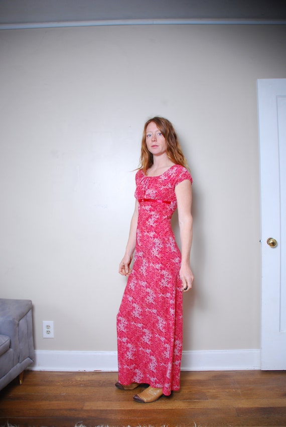 Empire waist top peasant dress