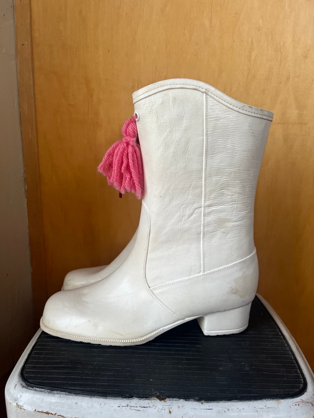 Botte de majorette forbiciona blanche