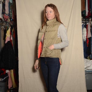 Vintage Comfy Down Vest - Etsy