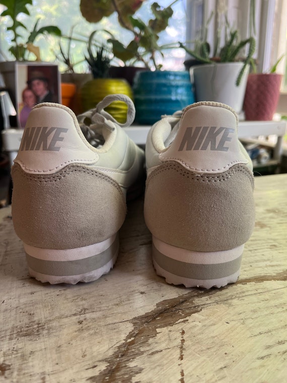 Vntg EE. UU. 10 zapatillas de deporte de tenis de fútbol Nike de gamuza  plateada para hombre gran vintage casi nuevo nylon clásico - Etsy México