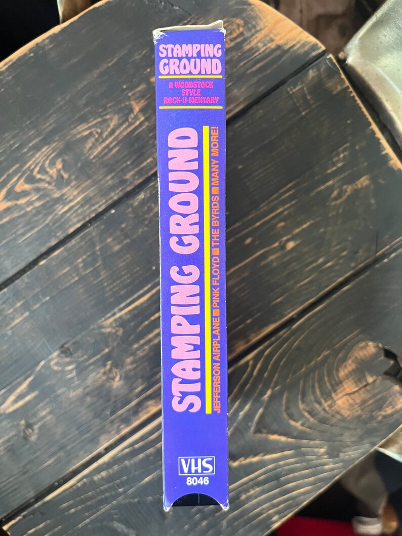Stamping Ground VHS A Woodstock Rock U Mentary Movie Holland Etsy