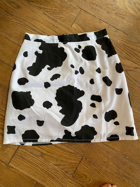 RESERVED Cow  small novelty party outfit women sho