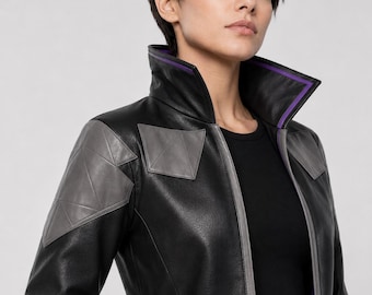 Cyberpunk Edgerunners Talia Yang Jacka Handgjord Anime Cosplay Kostym Gamer Streetwear Kvinnor Inspirerad