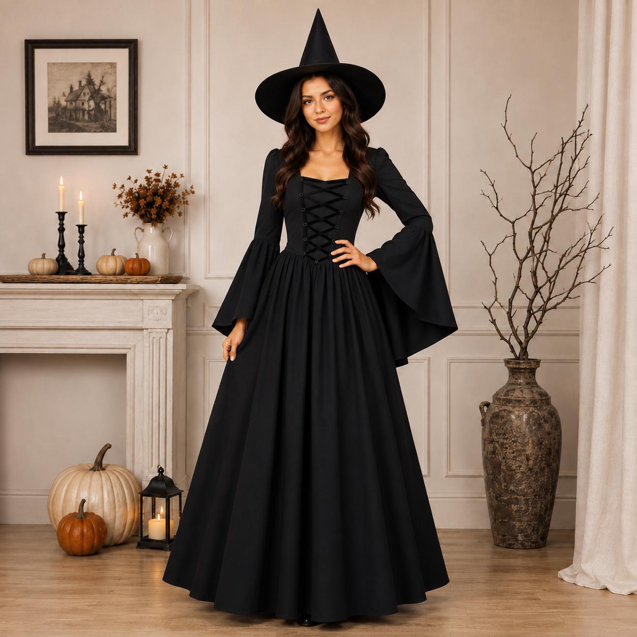 Black Witch Dress