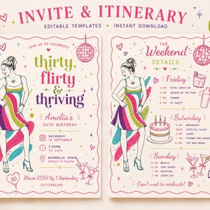 Thirty Flirty Thriving Birthday ULTIMATE BUNDLE (Digital Download)