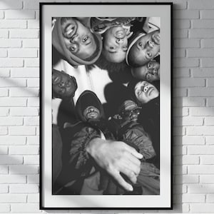 Aesthetic Wu Tang Clan Wall Art | Vintage 90s Hip Hop Group Poster | Timeless Music Fan Decor Gift | Enter Wu-Tang 36 Chambers Album Print