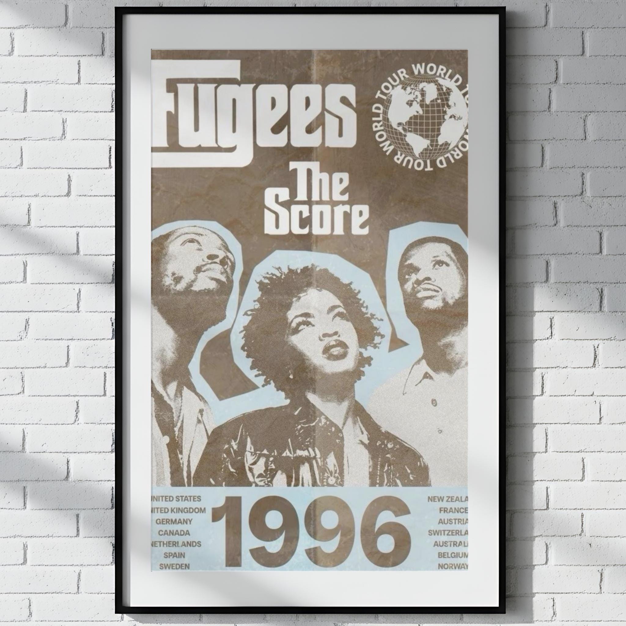 Fugees the Score Poster - Etsy