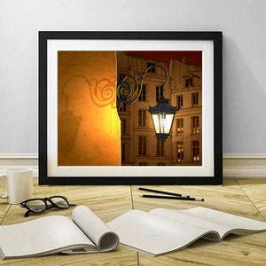 Sostenga la luz Paris Art Poster City Print Colorful Unique Travel Art Print Modern Wall Decor Ilustración para un elegante regalo francés casero imagen 2