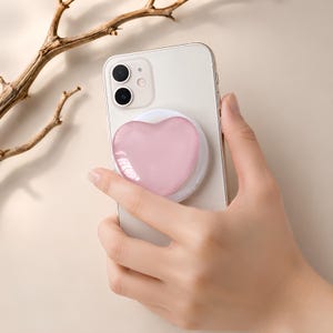 Poignée pour téléphone Heart Magsafe : poignée de téléphone colorée en option
