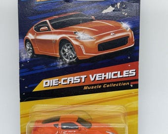 ADVENTURE Kraft Anhänger issan Orange 1/64 DIE-CAST Fahrzeuge Muskel Sammlung Neu