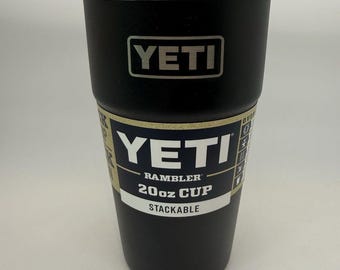 YETI Rambler 20oz Kubek do układania w stosy, odporny na zachlapanie, ze stali nierdzewnej 18/8, można myć w zmywarce, nowy