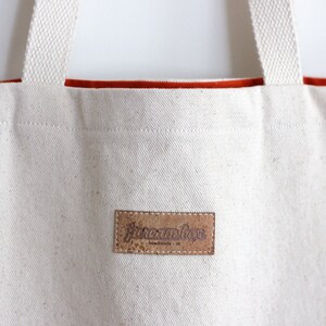 Burnt orange Bucket Bag image 4