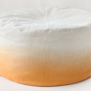 Orange ombre bean bag cover image 2