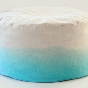 Blue ombre bean bag cover image 1