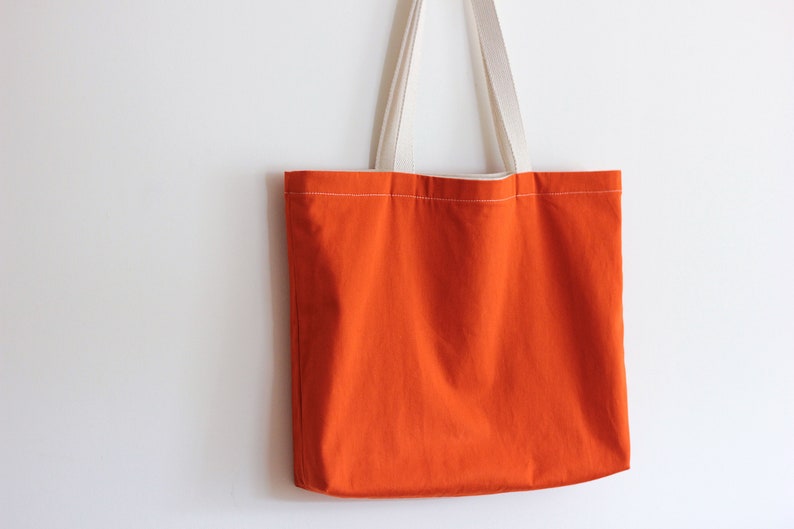 Burnt orange Bucket Bag image 3