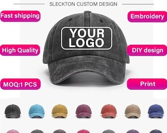 Personalized Logo Cap | Embroidered Baseball Cap for Business Branding