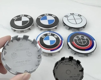 BMW 56mm 65mm Wheel Caps Set of 4, Hub Caps, Rim Covers