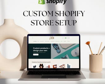Aangepaste Shopify-winkelconfiguratie, e-commerce websiteontwerp, Shopify Expert, responsieve online winkel, dropshippingwinkel, webdesign voor kleine bedrijven
