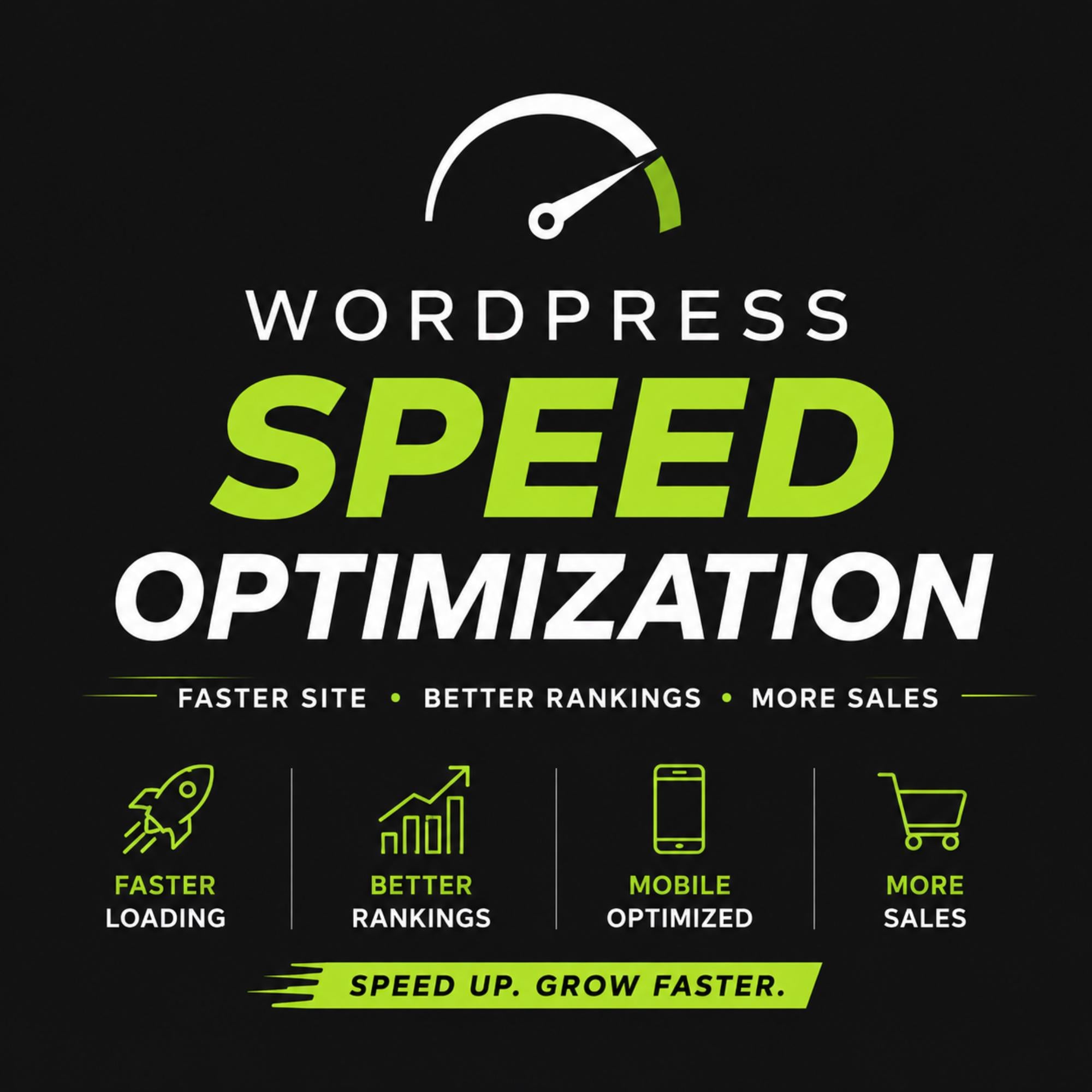 Service d'optimisation de la vitesse Wordpress, correction de la charge des pages du site Web, amélioration des performances de Woocommerce, amélioration des éléments essentiels du Web, réparation du site de blog