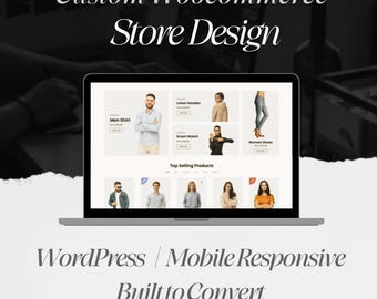 Aangepast WooCommerce-websiteontwerp, WordPress e-commerce winkelconfiguratie, mobiel responsieve online shop, webontwikkelingsservice voor kleine bedrijven