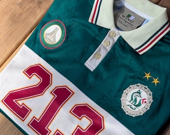 Algeria Soccer Jersey Oversized | Vintage Football Shirt | Algerian Heritage | Premium Streetwear