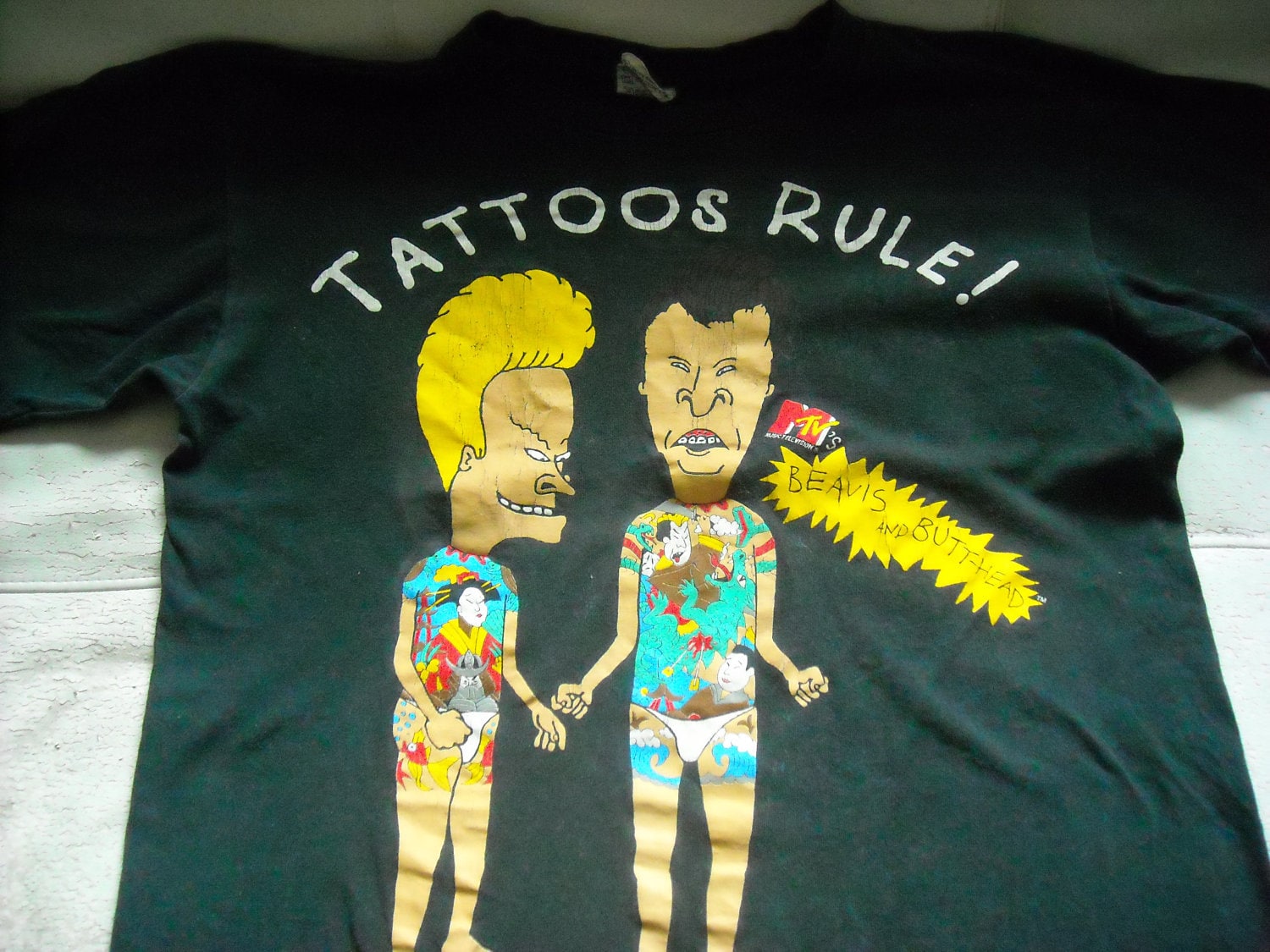 90's Beavis and Butt-Head tattoos rule! 90s□MTV Beavis and