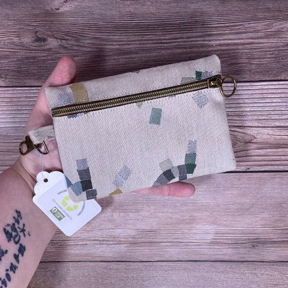 Recycled zipper pouch new arrivals