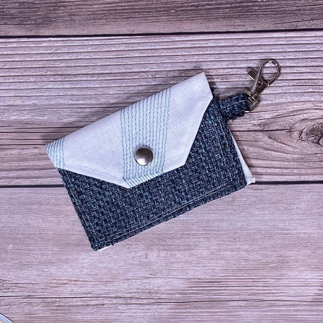 Wallet Made From Recycled Material, Upcycled, Ecofriendly, Repurposed