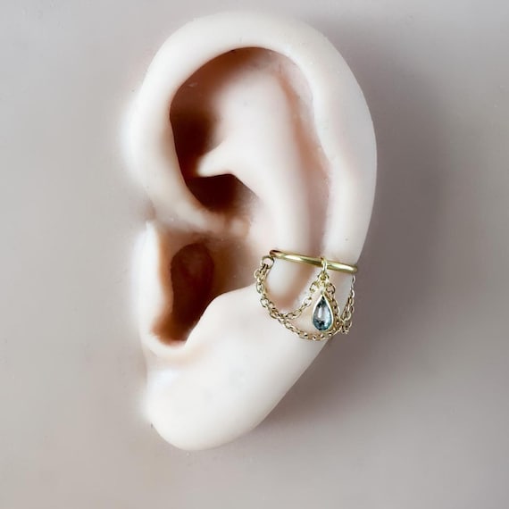 14g 16g 18g 6mm-12mm Moss Agate Camellia Implant Grade Titanium