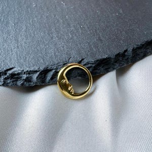 F136 Titanium Crescent Moon Daith hoop, daith huggie, hoop huggies, cartilage piercing, helix hoops, septum ring, nose ring