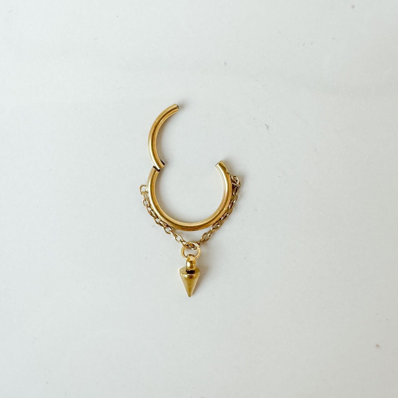 14g 16g 18g 6mm-12mm Gold Mini Spike Implant Grade Titanium