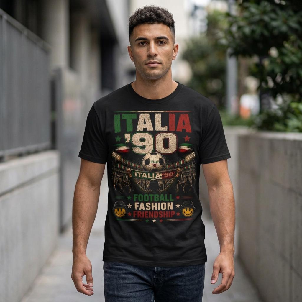 Italia 90 Shirt - Etsy