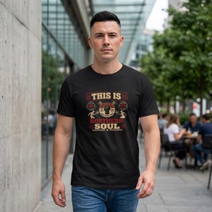 Camiseta de música Northern Soul / Camiseta de baile retro, All Nighter Apparel
