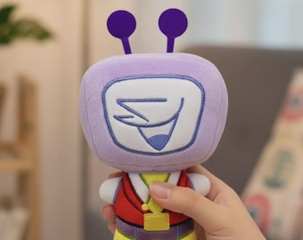 Deltarune Fan Tenna Inspired Plush Doll | Cute Game Character Soft Toy | 15cm Collectible Plush Gift