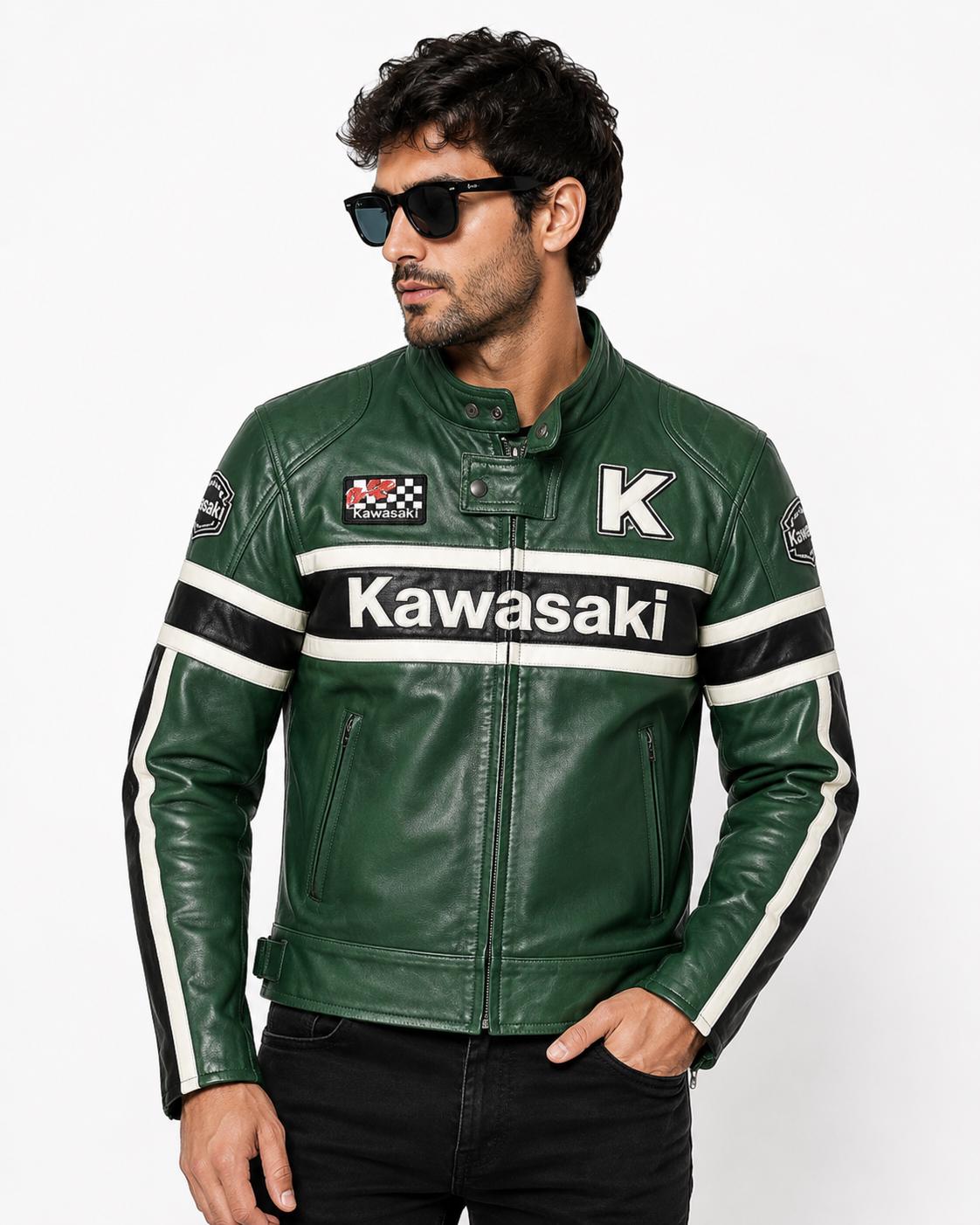 Kawasaki Motorcycle Jackets - Etsy