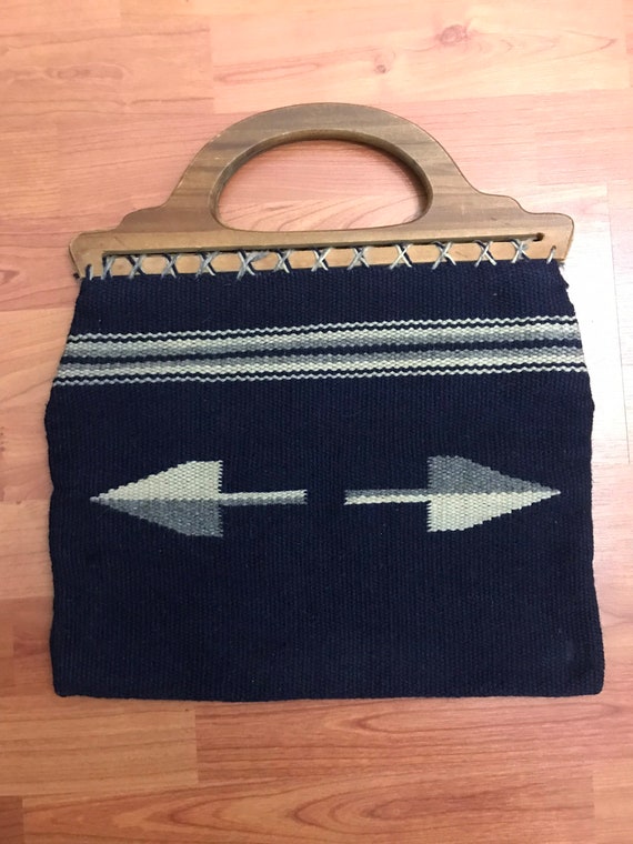 Vintage 1940s Chimayo purse - image 2