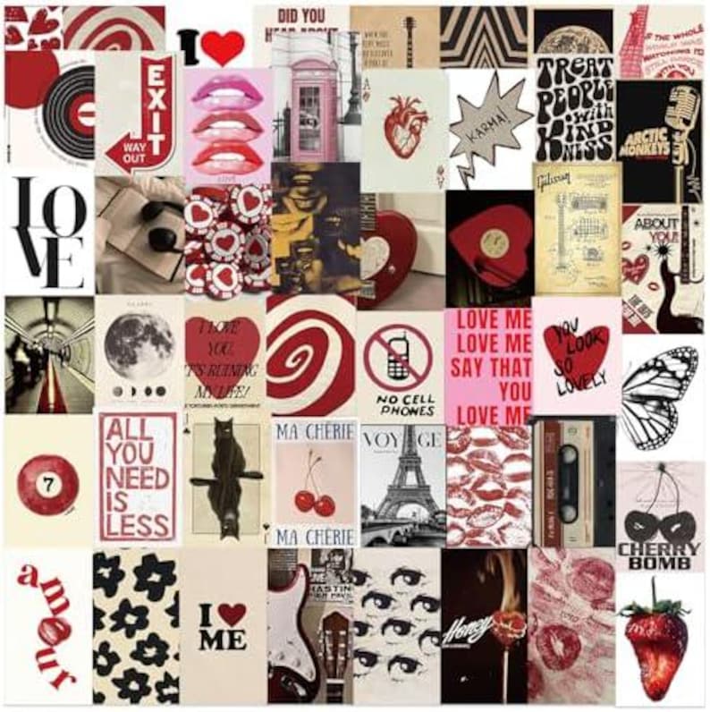 50 PCS Aesthetic Vinyl Stickers Waterproof Decals for Laptop Water ...