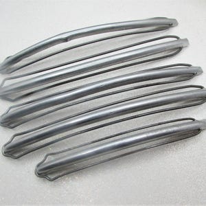 Antique Art Deco GOODY Aluminum Water Wavers- Finger Wave Hair Setter Clips- Mercel Curlers