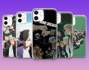 Wind Breaker Phone Case Haruka Sakura Furin High Bofurin Cover for iPhone 17Pro,16,15,14,13,12, Samsung S26,S25,S24,A16, A56, Pixel 10, 9Pro
