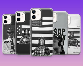 ASAP Rocky Phone Case Rocky HipHop Star Streetwear Cover for iPhone 17Pro,16,15,14,13,12, Samsung S26, S25,S24,S23Fe,A16,A56, Pixel 10, 9Pro