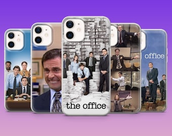 The Office Phone Case Dunder Mifflin Michael Scott Cover for iPhone 17Pro,16,15,14,13,12, Samsung S26, S25,S24,S23Fe,A16,A56, Pixel 10, 9Pro