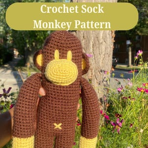 Crochet Sock Monkey Pattern