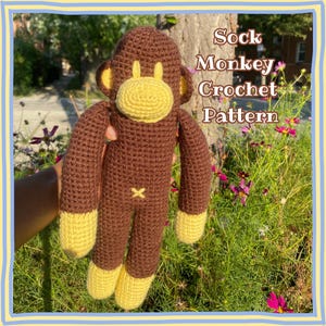 Crochet Sock Monkey Pattern