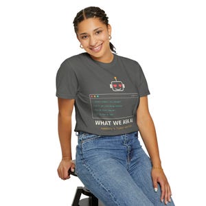 Funny AI Meme T-Shirt, Programmer Tech Humor Tee, Developer Gift image 11