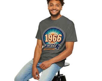 1966 Vintage Aged to Perfection T-shirt | Retro Birthday Tee